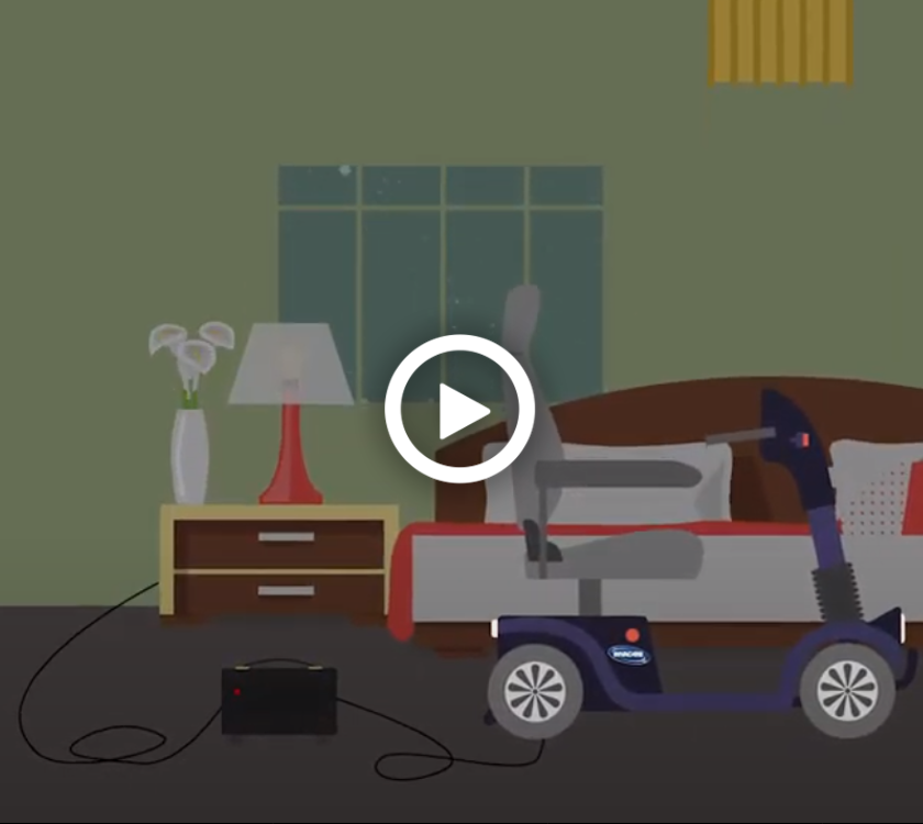 Batteriepflege Scooter