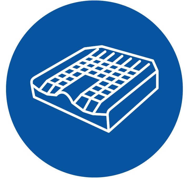 Hilfsmittel gegen Dekubitus