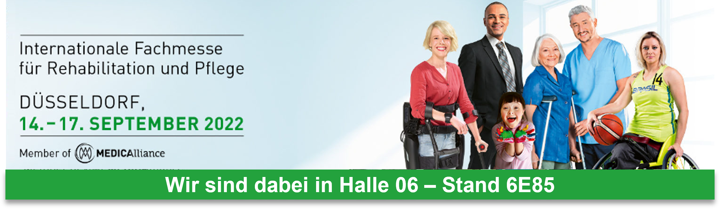 Fachmesse REHACARE in Düsseldorf 